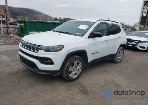 2022 Jeep Compass Latitude 4X4 from USA, damaged, VIN 3C4NJDBBXNT199982